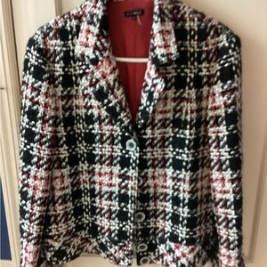 Women’s Tweed Lined Jacket- Size 14- Pre-Owned